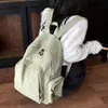 Mochila Leve para Novo Aluno Unissex Bolsa para Laptop Grande Capacidade 2026 Simples Duas Alças Descompressão Mochila Escolar Casual