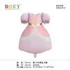 Nova Bolsa Vestido Princesa Fofa Fosca Estilo INS Decoração Balões Festa de Aniversário