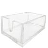 Suministro de fábrica portabolígrafos de acrílico caja expositora de tarjetas de visita estante expositor caja de almacenamiento manualidades de plexiglás se pueden tomar muestras