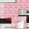 TS374-393 Pegatina de patrón de ladrillo transfronterizo, pegatina de imitación de azulejo para decoración de renovación del hogar y la cocina, pegatina de pared impermeable autoadhesiva