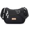 Bolsa Transversal Feminina 2024 Nova Mochila Casual Versátil Bolsa de Axila Bolsa Fashion para Trabalho Bolsa de Ombro Lona