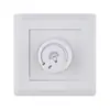 Enchufe de pared con interruptor estándar europeo enchufe con portalámparas estándar británico enchufe de pared estándar británico enchufe multifuncional para el hogar posición de enchufe múltiple