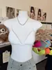 Dopamina Chica Picante Delgado Triángulo Taza Camisola Mujer Verano Nuevo Bikini Bra de Playa Top Corto Fluorescente
