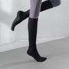 Calcetines de yoga calcetines de yoga profesionales de longitud media otoño e invierno cinco dedos antideslizantes cálidos de algodón Pilates especial interior