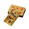 Cartas de Poker Dólar com Impressão Colorida no Verso, Poker de Cor Luxuosa, Luxo Discreto Pvc Impermeável Impressão com Glitter Fino Cartas de Baralho para Atacado