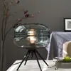 A luminária de mesa de vidro Maitrongrui está disponível exclusivamente para vendas transfronteiriças, adequada para quartos, escritórios, hotéis, luminárias de mesa pequenas de cabeceira, luzes noturnas e iluminação decorativa de Zhongshan