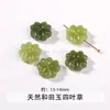 Jingdian Jewelry Tallas de Jade Natural Hetian Pulseras de Jade Accesorios Pixiu Candado de Paz Accesorios Productos Semi-terminados Venta al por Mayor
