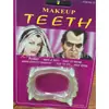 Shengzhida Dia da Mentira brinquedo de corpo inteiro adereços de Halloween suprimentos horror luminosos dentes falsos dentes luminosos