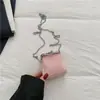 2026 Verão Nova Mini Bolsa para Batom Estilo Simples Porta-Moedas Conveniente com Fecho de Corrente Pequena Bolsa