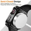 Adecuado para applewatch Funda Protectora de Película Borde Recto Funda para Reloj Funda para Apple Watch s9 Película Pieza Única s8 Funda Impermeable