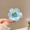 Super Ambiente de Hada Flor de Orquídea Mariposa Pasador de Pelo Femenino Estilo Bosque Pinza Lateral de Pico de Pato Pinza Lateral Dulce Flor Pasador de Pelo Pasador de Pelo