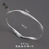 Pulsera Anillo de Mobius Chapada en Oro de Larga Duración al por Mayor, Estilo Antiguo, Lujo Ligero, Versátil, Pulsera de Joyería de Anillo Liso Irregular