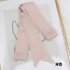 200cm * 5cm Europeo y Americano Monocromo Color Sólido Hecho a Mano Cinta Alargada Bolsa de Atar Bufanda Pequeña Profesional Bufanda Bufanda Bufanda