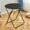 Mesa de Comedor Móvil, Mesa de Comedor que Ahorra Espacio, Habitación de Alquiler Moderna Simple Plegable Redonda que Ahorra Espacio