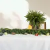 Amazon Temu Flores Artificiales Más Vendidas Decoración Verde Navideña Ratán Navideño Colgante para Chimenea Puerta y Ventana Patio