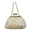 Nuevo Bolso de Concha de Perla Estilo Chino Nacional para Mujer, Bolso Cruzado con Diseño Único, Bolso de Mano Bordado, Bolso de Viaje para Mujer