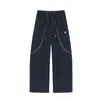 Pantalones Casuales de Secado Rápido con Estrellas Cruzadas de Verano 2026, Línea Hasselblad, Pierna Ancha Curva con Puño, Pantalones de Chándal Delgados para Hombres y Mujeres