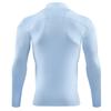 Casual Manga Larga para Hombre 2025 Nuevo Primavera y Verano Delgada para Correr Transpirable Top para Hombre Elástica Deportiva Color Sólido Ropa de Secado Rápido