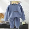 Ropa de casa de otoño e invierno para niños, Ropa de otoño para bebé, Pantalones largos, Conjuntos de ropa interior térmica para bebé, Ropa nueva para niños y niñas, Ropa para niños