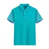Camisa Polo Piquet com Gola Lapela Manga Curta 190g 32 Fios Suporta Logo Impresso Publicidade Casual Camisa Cultural Unissex