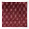 Accesorios para Traje Formal de Negocios para Hombre Set de Tres Piezas Corbata Pajarita Pañuelo de Bolsillo Rojo con Puntos de Polka Atado a Mano En Stock Venta al por Mayor