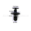 Adecuado para Toyota Lexus Reiz Rav4 Camry Highlander Clip de Guardabarros de Coche Sujetador de Revestimiento