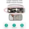 Amazon Nueva Bolsa de Cosméticos Bolsa de Tocador de Viaje Bolsa de Almacenamiento de Cosméticos Esponjosa Bolsa de Lavado Portátil para Viaje