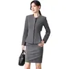 Ropa de trabajo entallada para recepción de hotel, uniformes de atención al cliente, trajes profesionales para mujer otoño 2026 venta al por mayor