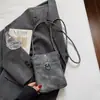Bolsa de Celular Estilo Minimalista Japonês para Mulheres 2025 Nova Outono e Inverno Carteira de Moedas Transversal Versátil Bolsa de Ombro para o Dia a Dia para a Aula