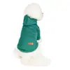 Moletom com capuz para animais de estimação, preto, estilo Teddy, para cães da raça Bichon Frisé, casual, para cães de pequeno e médio porte, ideal para outono e inverno.