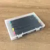 18*11*3 Caja de Plástico Rectangular Negra Caja de Almacenamiento a Prueba de Luz Caja de Herramientas de Accesorios Caja de Embalaje Muestra Al Por Mayor