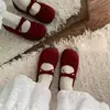 Novedad Primavera y Verano 2026 Zapatos Cómodos para Uso Prolongado y que No Cansan los Pies, con Suela Suave Antideslizante, Diseño de Lazo Suave, Versátiles para Combinar con Faldas y Adecuados para el Trayecto al Trabajo