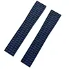 Banda de Silicona para Reloj Baida Watch Aquanaut 5067A-001 Gretel 19mm Pulsera para Mujer Negra Marrón Azul