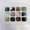 Pedra natural bruta cristal cascalho gema minério espécime caixa ágata jade forma amorfa estudante ciência popularização