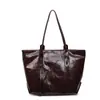 Bolso de mano grande de capacidad retro para ir al trabajo, para mujer, nuevo de otoño 2025, informal, para el día a día, ligero, de lujo, para hombro, debajo del brazo