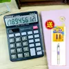 Calculadora Modelo de Voz Pronunciación Humana Útiles Escolares de Oficina Contabilidad Máquina de Cálculo Nueva Portátil