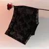 Exclusivo de Dropshipping: Calzoncillos tipo bóxer de encaje floral sexy para mujer, panel de grafeno transpirable sin costuras y ligero en la entrepierna, ropa interior para mujer, bolsa sellada