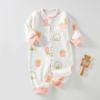 Macacões de Bebê, Primavera e Outono, Macacões de Manga Comprida para Meninos e Meninas, Pijamas Infantis, Roupa de Casa, Algodão Puro para Todas as Estações