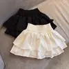 Falda midi estilo ballet para mujer talla grande, nueva colección primavera/verano, diseño de cintura alta estilo coreano, efecto adelgazante, falda pastel dulce y chic