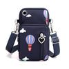 Atacado Transfronteiriço 2025 Nova Bolsa para Celular Feminina Bolsa Transversal Porta-Moedas Bolsa de Pulso Bolsa Esportiva para Braço Bolsa Transversal de Tecido