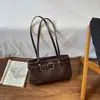 Pelúcia Ursinho Pingente Requintado Nova Bolsa Fashion de Camurça 2026 Retro Ombro Único Sobrancelha Feminina Outono/Inverno