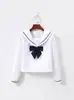 Fábrica en nombre del paquete posventa costa traje de marinero jk uniforme escolar para el traje básico falda plisada japonés genuino