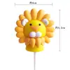 Decoração de Bolo para Mulher Rica Decoração de Cola Macia Rainha Celebridade da Internet Deusa Plug-in Criativo de Aniversário para Festa Rica e de Riqueza Cartão