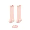 Calcetines para bebé, calcetines finos de malla para verano, calcetines anti-mosquitos, calcetines largos, calcetines de algodón, calcetines antideslizantes para suelo para bebés y niños pequeños