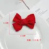 Flores de Lazo de Terciopelo de Año Nuevo Accesorios para el Cabello Hechos a Mano DIY Accesorios para Ropa Bolsas Fundas de Teléfono Materiales de Decoración Accesorios