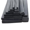 EPDM EPDM esponja preta borracha de vedação tira anti-colisão distribuição de energia chassis selado retangular espuma tira quadrada