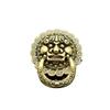Artículos de cuero herrajes de cobre con anillo cabeza de león hebilla de tela de cobre hebilla de latón accesorios de equipaje de cobre cobre vintage