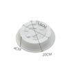 Abbott Baking Supplies DIY Blister PP Molde de Carpa para Bolo de Arroz Gelatina Chocolate Pastelaria Médio Molde de Peixe