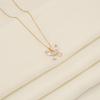 [Bingmeng] Collar de mariposa de moda, elegante cadena de clavícula de acero inoxidable, joyería europea y americana, nueva para N1356