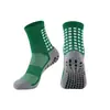 Calcetines Deportivos Profesionales de Punto Antideslizante a Media Pantorrilla, Transpirables de Alta Elasticidad Sin Apretar los Pies, Calcetines Gruesos con Absorción de Impactos y Silicona Antideslizante para Fútbol, Baloncesto, Entrenamiento Físico, Tallas Separadas para Hombres y Mujeres